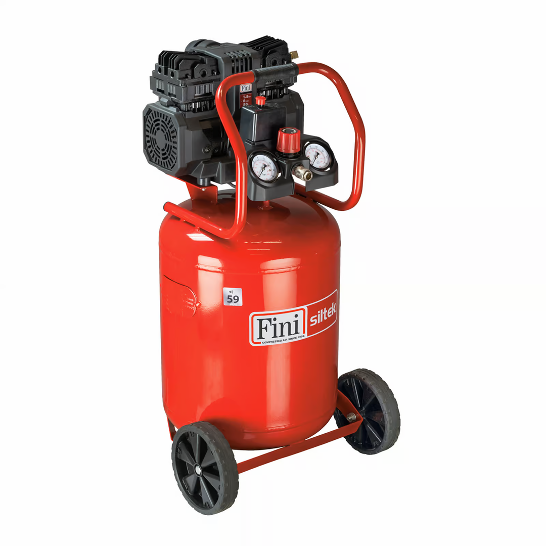 Siltek tb 50v/1,5 hp - Compressore Verticale senza olio.